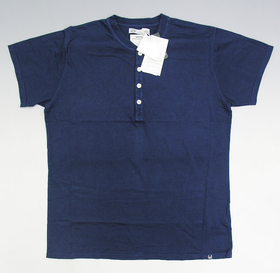 visvim INDIGO HENLEY GIZA